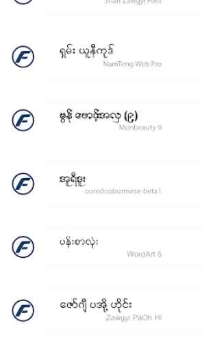 TTA RealOp Myanmar Font 3
