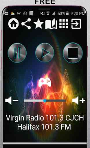 Virgin Radio 101.3 CJCH Halifax 101.3 FM CA App Ra 1