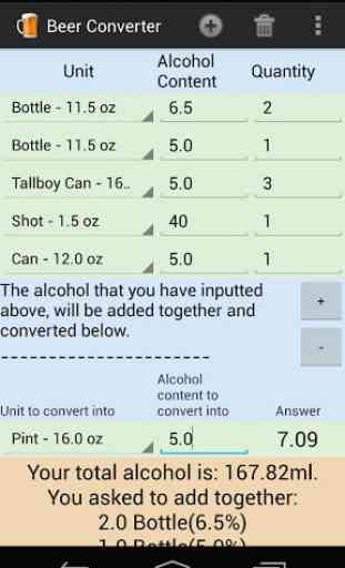 Alcohol & Beer Converter 4