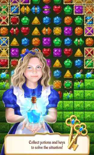Alice in Puzzleland : jeu de match 3 gratuit 2