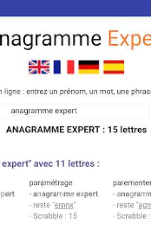 Anagramme Expert 2
