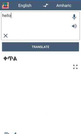 English Amharic Translator with offline mode 2