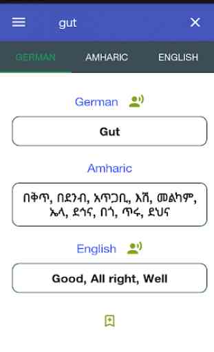 German ⇄ Amharic Dictionary Offline 2