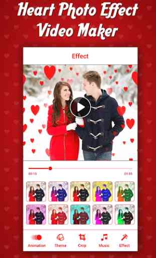 Heart Photo Effect Video Maker 4