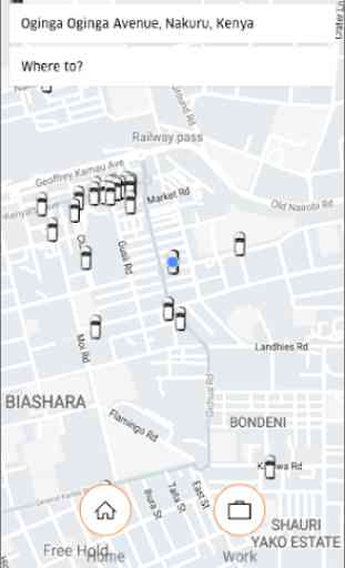 Safiri Digital Cabs Rider App 3