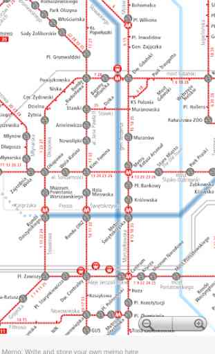 Warsaw Metro Map Offline 3