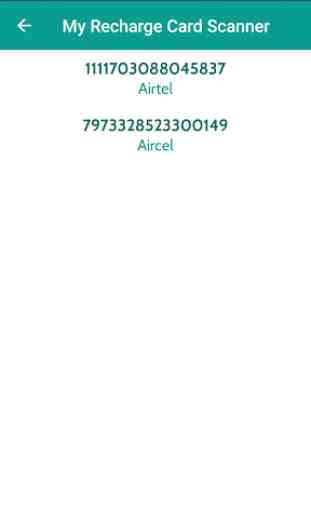 Airtel, Idea, Vodafone Recharge Card Scanner 3