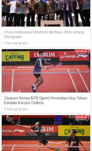 Berita Bulutangkis Indonesia : Badminton News 3