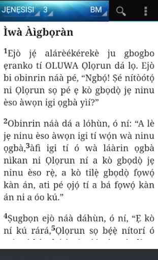 BIBELI MIMỌ Yoruba(BM) 4