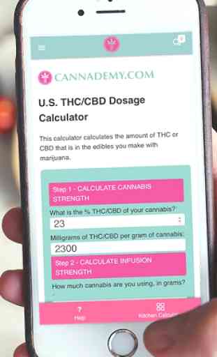 Cannademy Cannabis Dosage Calculator 1