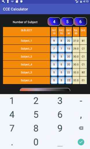 CCE Calculator 4