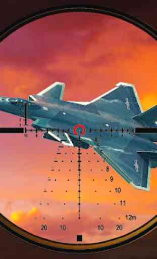 Combat aérien: Fighter Jet Shooting 2019 2