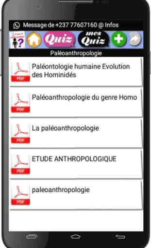 Cours d’Anthropologie 2