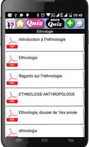 Cours d’Anthropologie 3