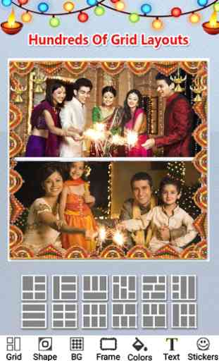 Diwali Collage Photo Frames 2