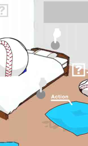 Escape game of baseball boy 1