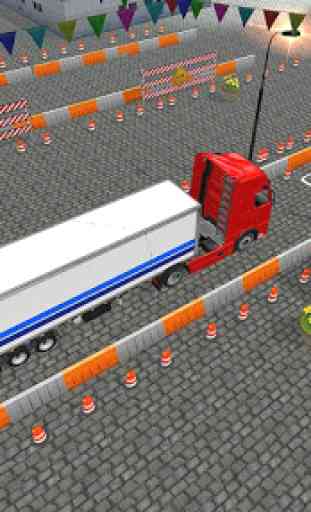 Heavy Big Gear Truck Parking Simulator 3D 3