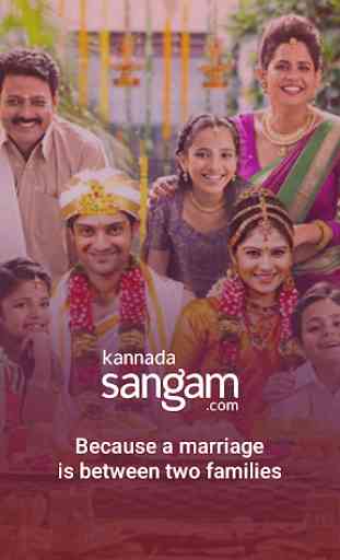 Kannada Sangam: Family Matchmaking & Matrimony App 1