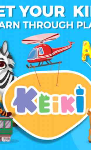 Keiki: Preschool learning games, cartoons for kids 1