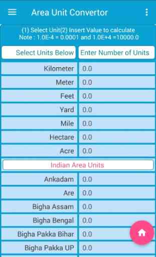 Land Area Calculator Unit Convertor Indian Units 3
