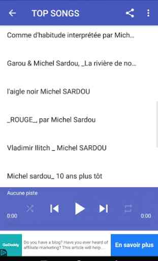 Michel Sardou 's songs offline 3