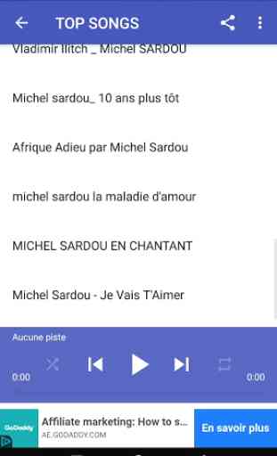 Michel Sardou 's songs offline 4