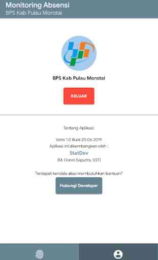 Monitoring Absensi BPS Kabupaten / Kota 3