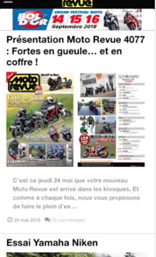 Moto Revue - News et Actu Moto 3