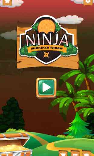 Ninja Games - Ninja Shuriken Throw 1