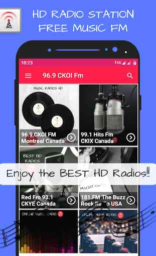 Radio 96.9 Fm Montreal Stations Music Live Free HD 2