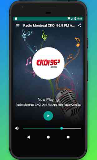 Radio Montreal CKOI 96.9 FM Gratuit Radio Canada 1