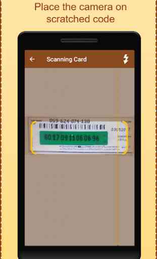Scan Card - Recharge mobile card by camera 2