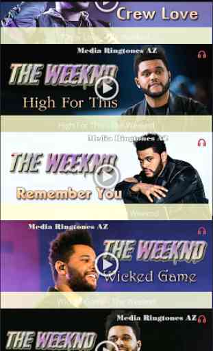 The Weeknd Ringtones Hot 2