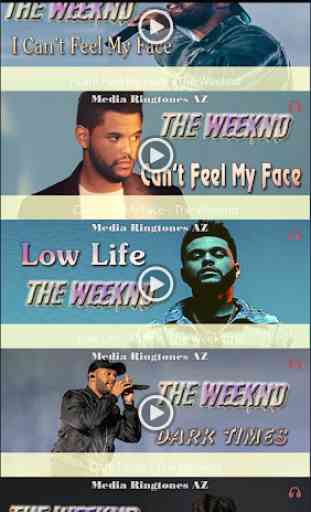 The Weeknd Ringtones Hot 3