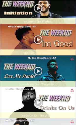 The Weeknd Ringtones Hot 4