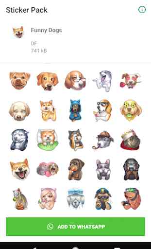 WAStickerApps Dogs Stickers  2