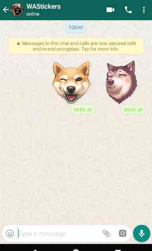 WAStickerApps Dogs Stickers  3