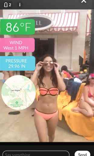 WeatherScope - Live Streaming Video Chat Message 1