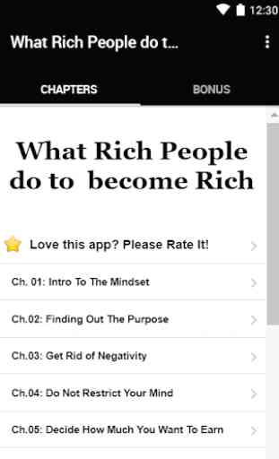 What Rich People do to Become Rich 2