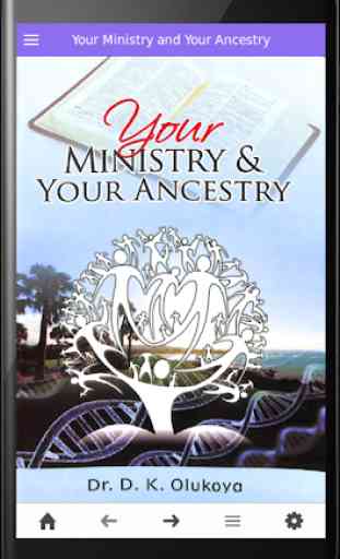 Your Ministry and Ancestry 1