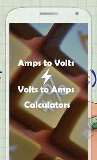 Amps to Volts Calculator 1