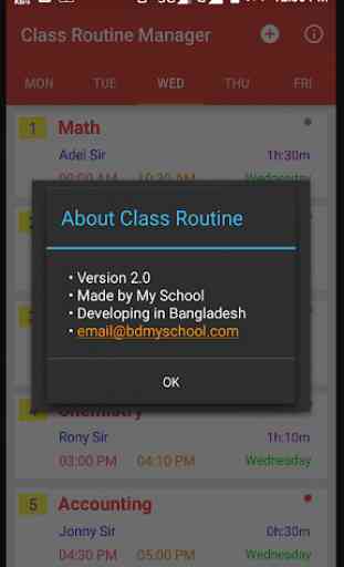 Class Routine Manager 4