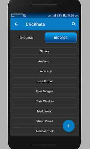 CricKhata - Cricket score saving app 2