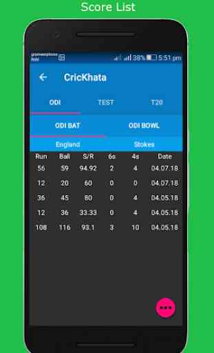 CricKhata - Cricket score saving app 3