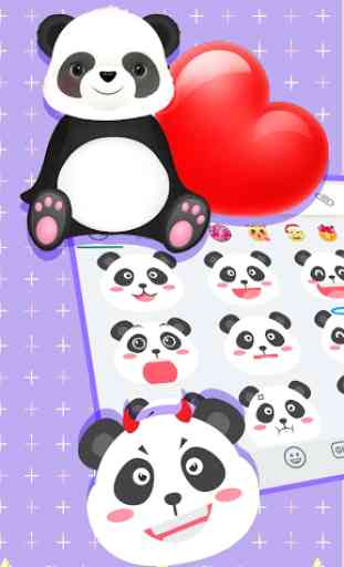 Cute Panda Emoji Stickers - Add to Chats App Free 2
