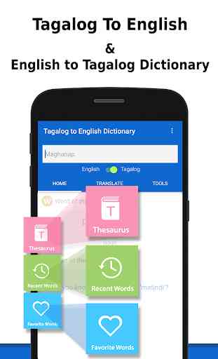 English to Tagalog Dictionary &Translator 1