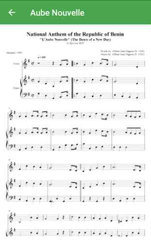 Hymne National du Bénin (Aube nouvelle) 4