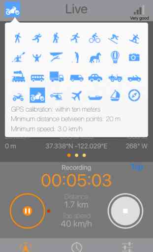 iMoves GPS tracker 2