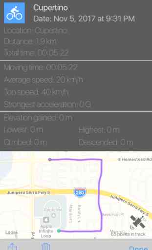 iMoves GPS tracker 3