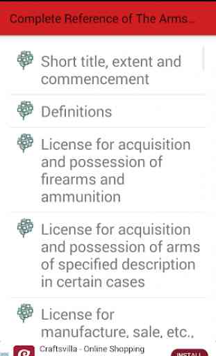 Info on The Arms Act 1959 2